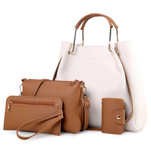 Combo túi xách + túi đeo chéo phối hạt SID61600